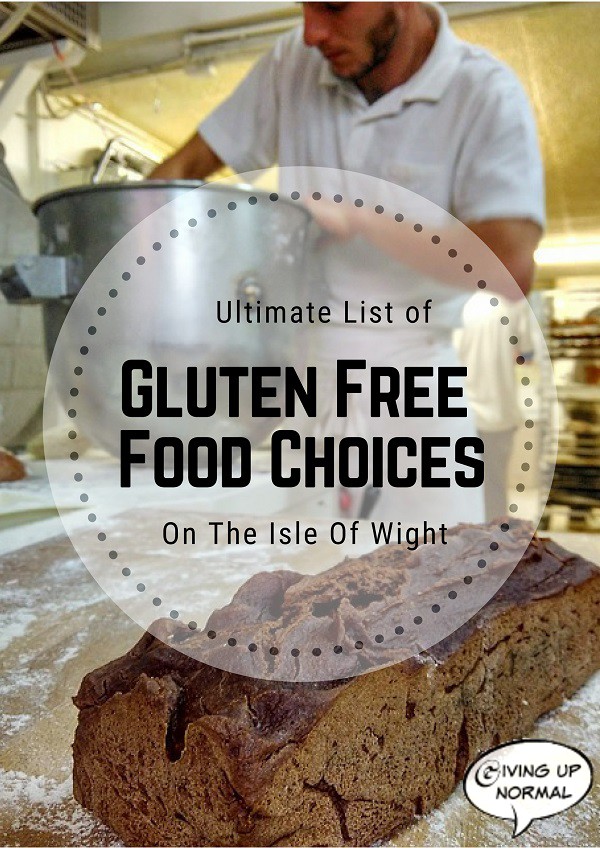 Gluten Free on the Isle of Wight